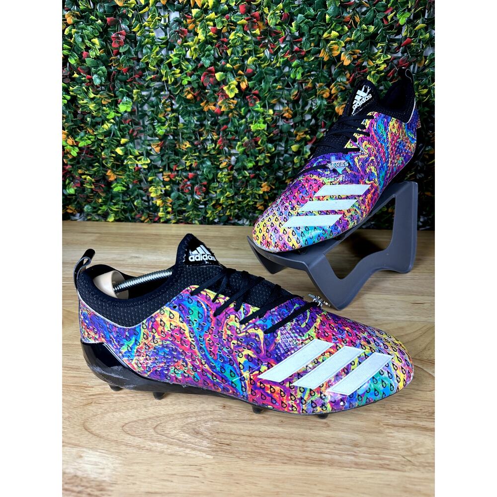 Adidas Adizero Texas 5 Star 7.0 7v7 Football Cleats Shoes DA9171‎ Multicolor 13